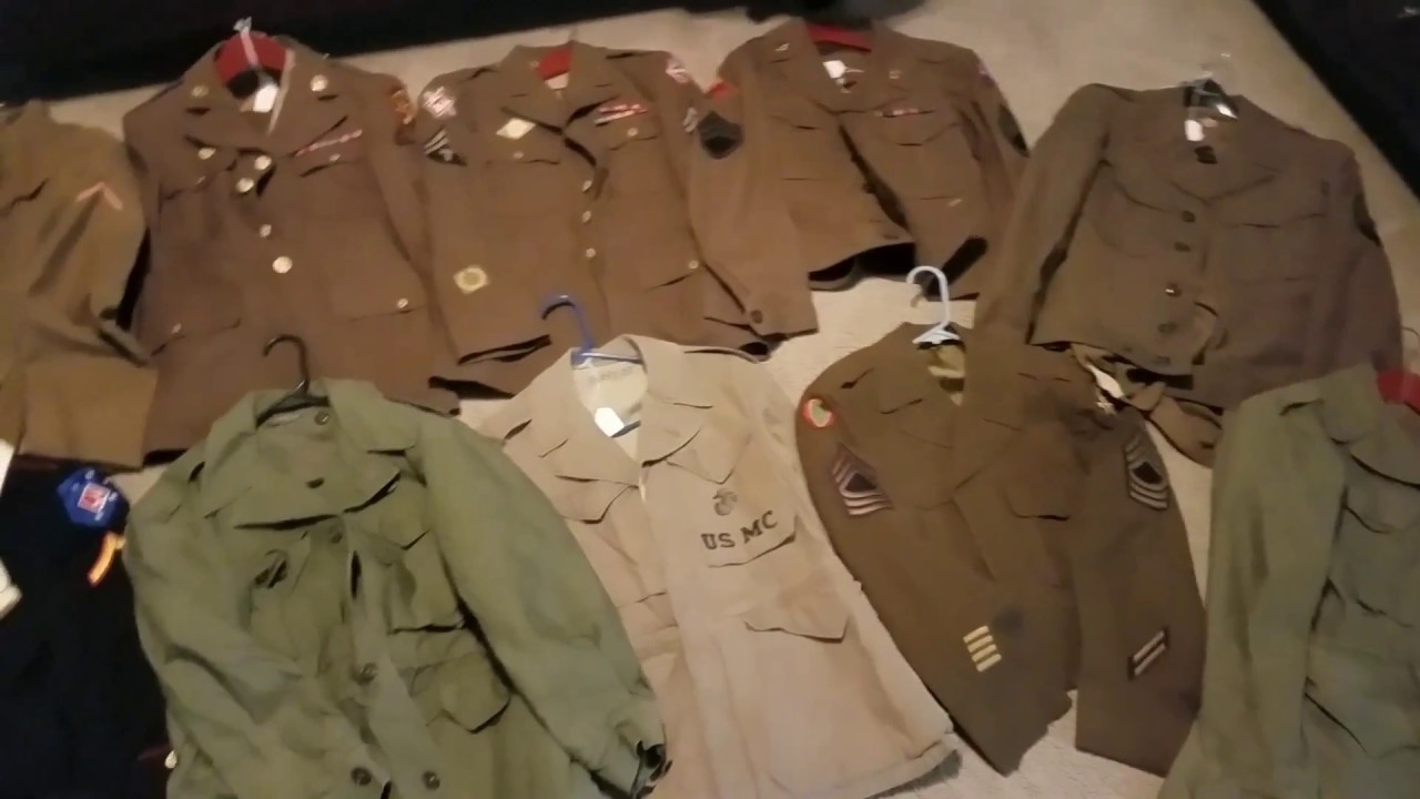 My Entire Military Uniform/Jacket Collection Part 1