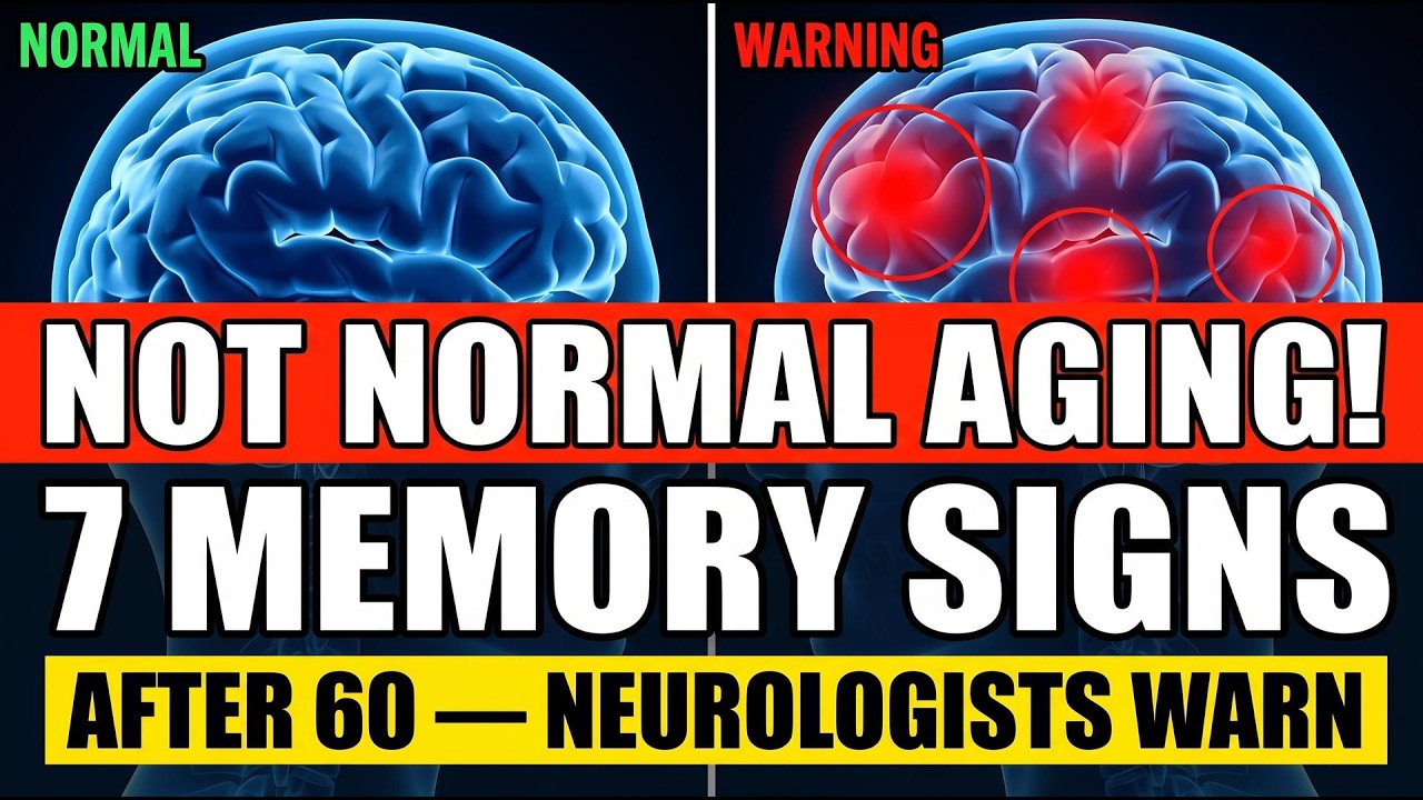 After 60? If You Notice These 7 Memory Changes, See a Doctor Immediately