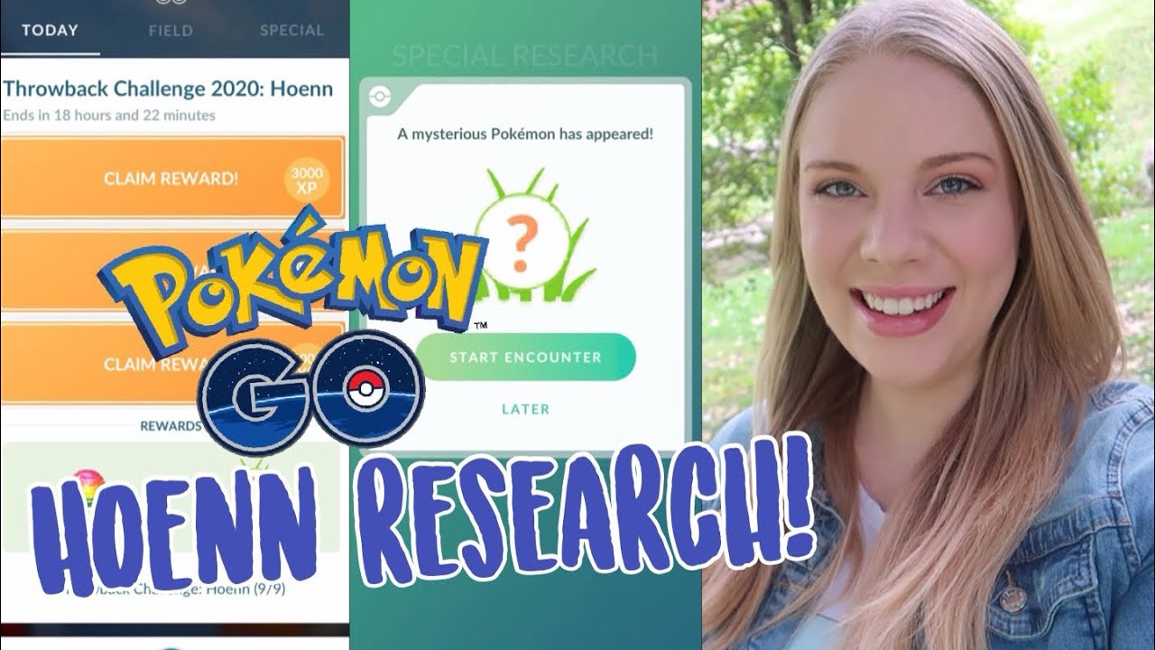 I DIDN'T EXPECT THIS! Hoenn Throwback Special Research Pokémon Go
