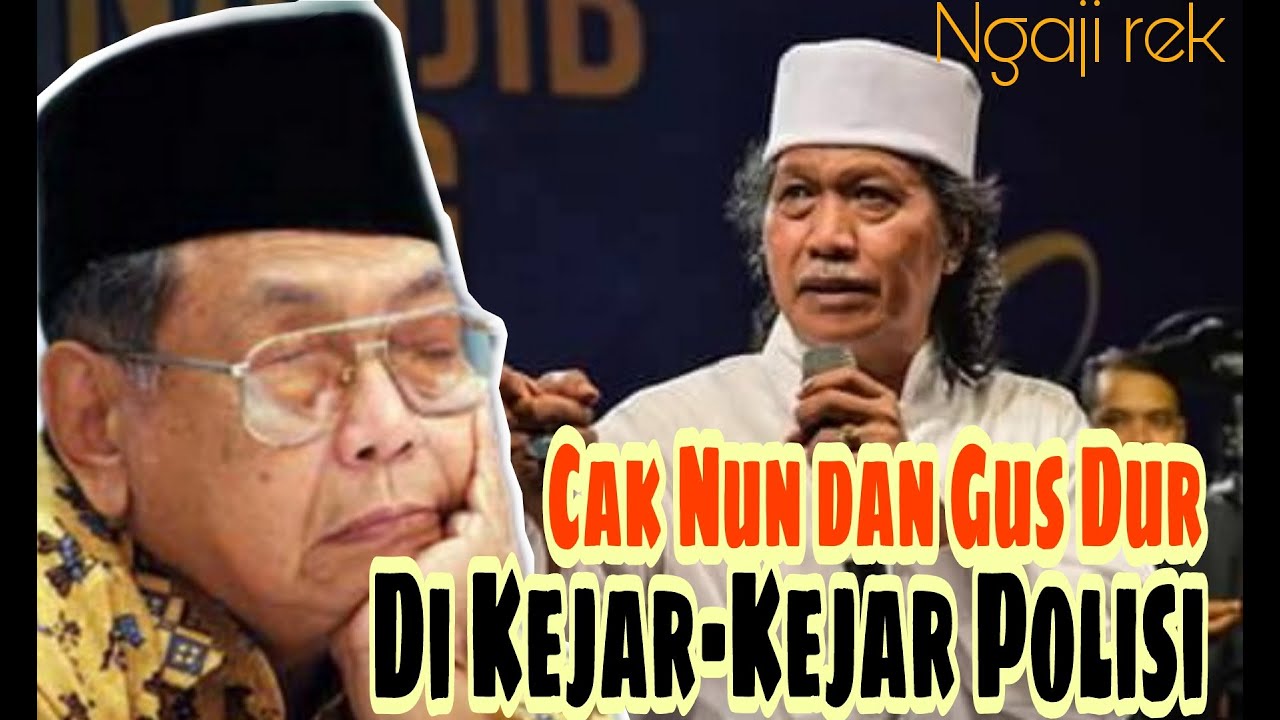 Cak Nun - Cerita Lucu Bersama Gus Dur