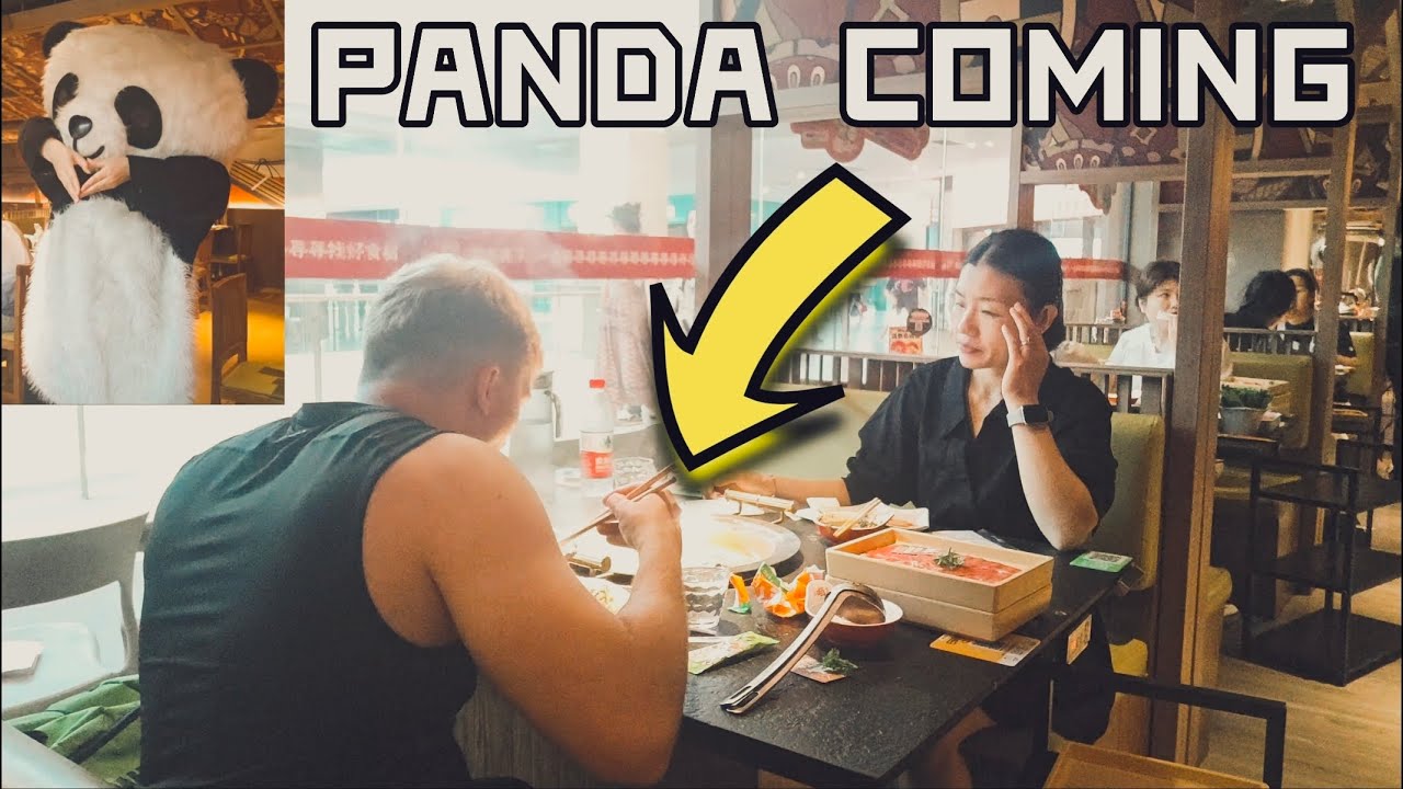 Mangio Hot-pot del Panda in CINA 🐼🔥 - Mi trasformo in un carnivoro!