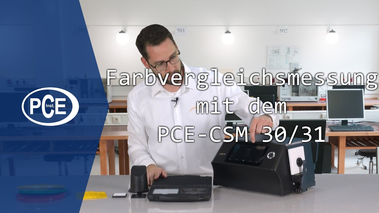 Zwei Proben, einige Abweichungen: Der Vergleich mit einem Spektralphotometer  | #PCEInstruments