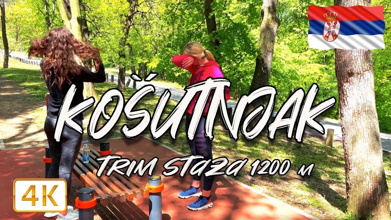 Central Park Wood I KO&Scaron;UTNJAK PLUĆA BEOGRADA I Walking tour I 4K/60fps