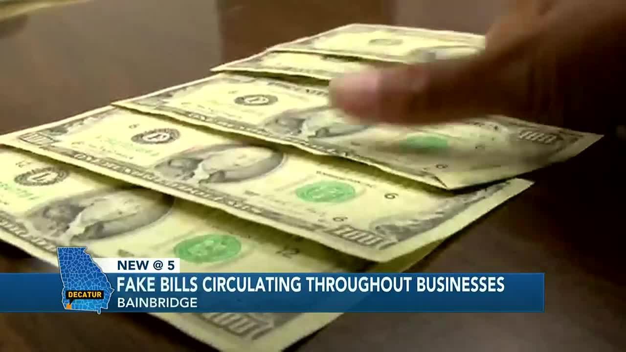Fake bills circulating throughout Bainbridge businesses