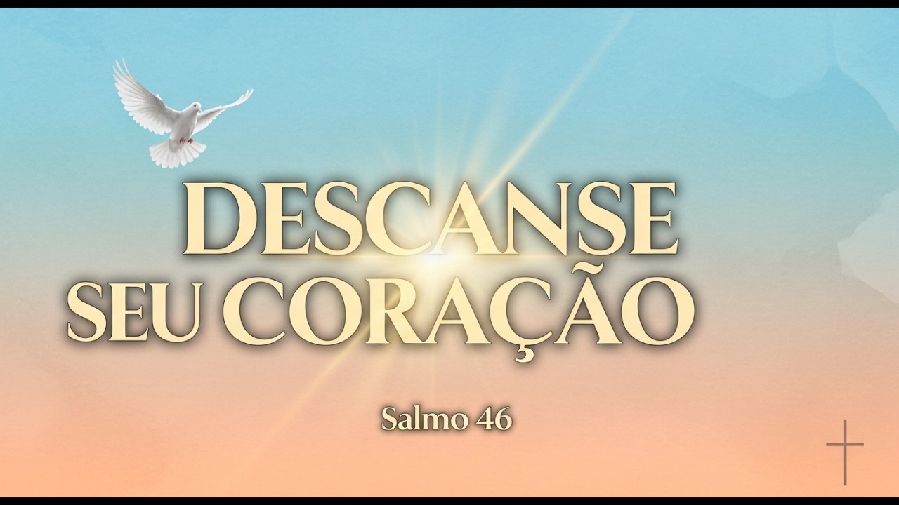🕊️ Você está cansado de carregar o peso sozinho? Seu coração precisa de descanso?