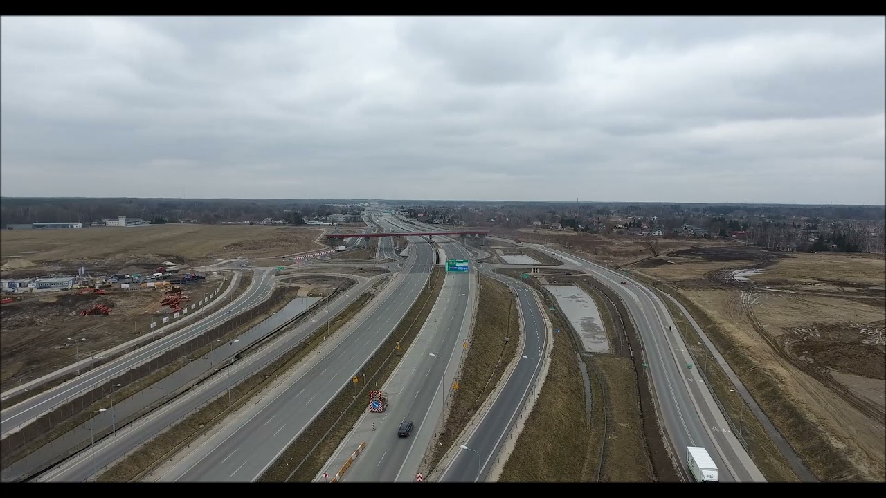 28.02.2021 - Widok na węzeł Góraszka