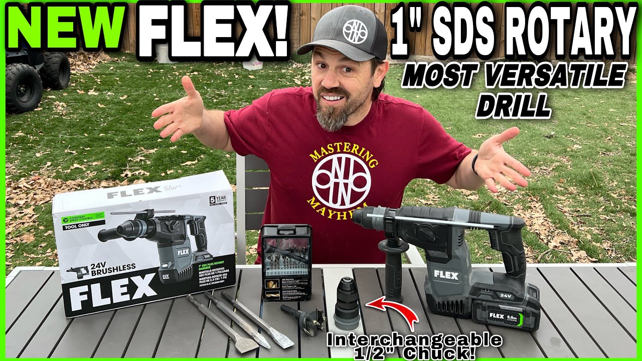 🔥НОВЫЙ перфоратор FLEX 1