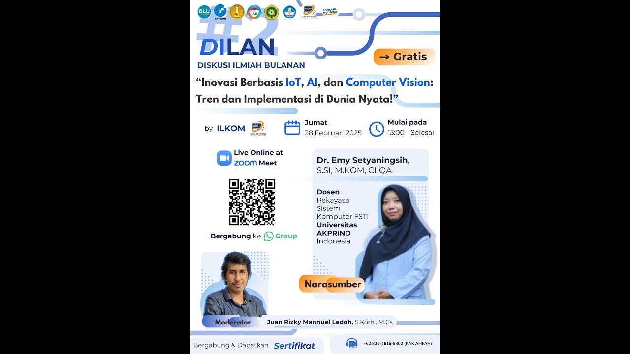 Diskusi Ilmiah Bulanan (DILAN) #2 Ilmu Komputer Tahun 2025