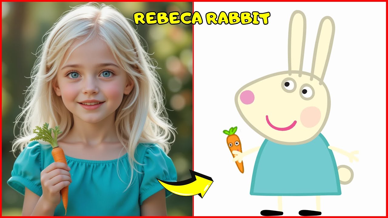 PEPPA PIG como HUMANOS 🐷😱😍  + !ADIVINA  la VOZ y mucho más!  Peppa, 🐷 Suzy,🐑 George😍 Zoe 🦓