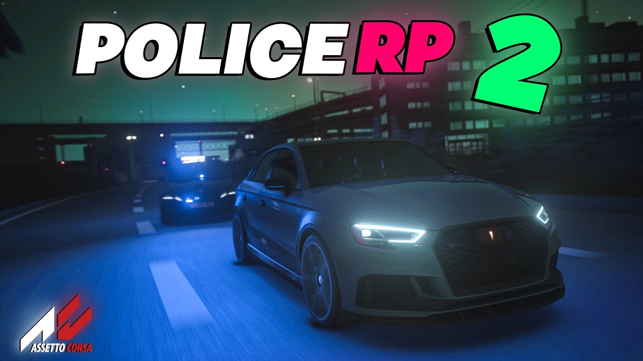 REFUS D'OBTEMPÉRER, IL PREND TOUS LES RISQUES😱🚨  | POLICE RP | Assetto corsa