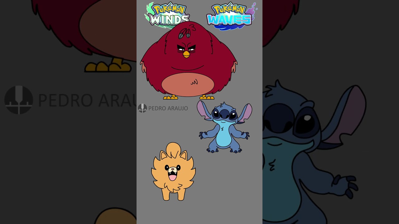 Pok&eacute;mon Generation 10 STARTERS EVOLUTION ANIMATED #pokemon