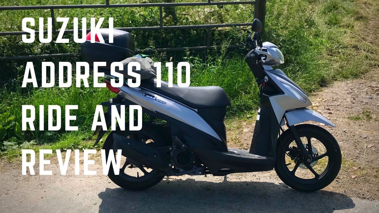 Suzuki Address 110 — Поездка и обзор — 2018