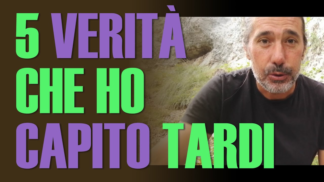 5 VERITÀ che ho CAPITO dopo 10 anni