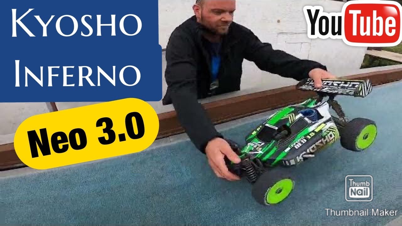 🔥ETHAN PILOTE JUNIOR TESTE SON KYOSHO INFERNO NEO 3.0 (base RTR)  MOTEUR PICCO P3 TT