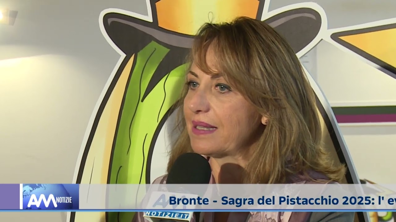 Bronte, presentata in conferenza stampa l'edizione 2025 della Sagra del Pistacchio DOP