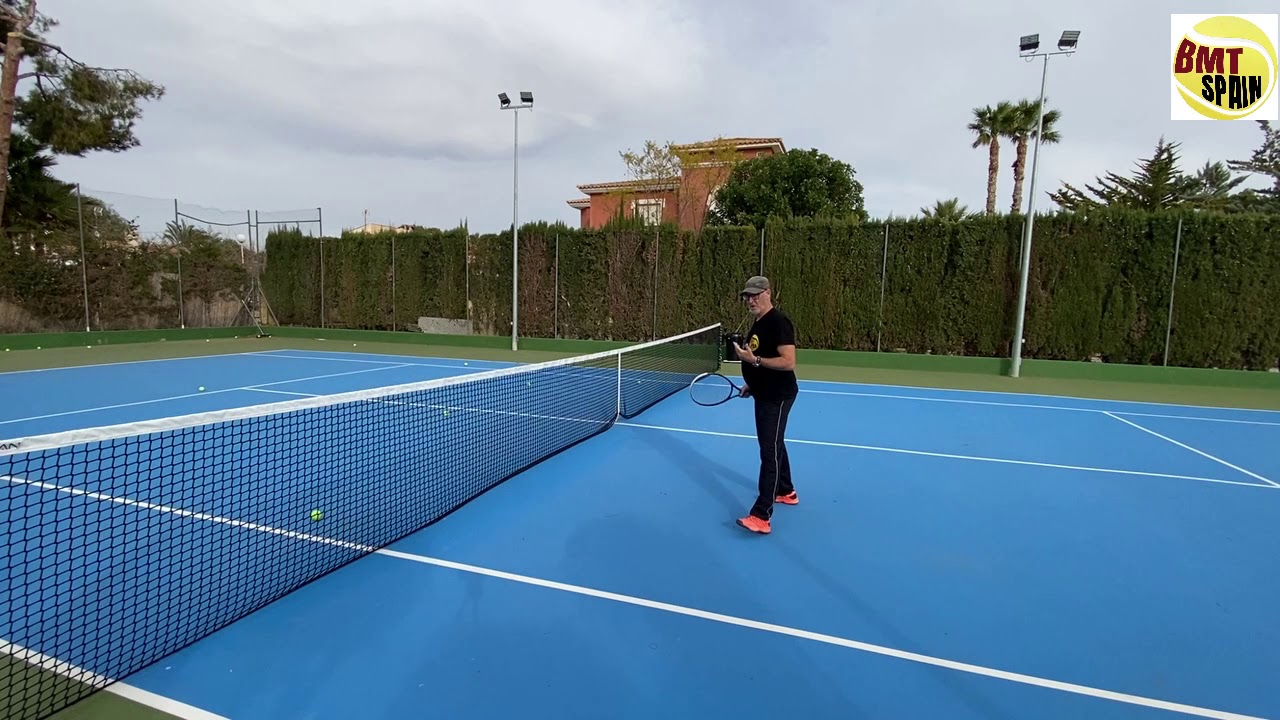Tennis, Backhand Volley Power, 3 ways to get some power