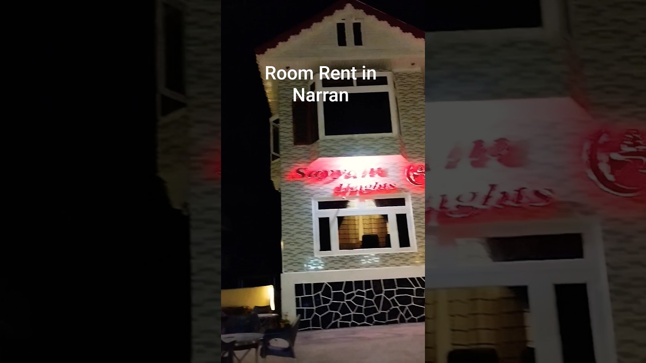 Room Rent in Naran just Rs 2500 #pakistan #travel #naran #lake #shorts