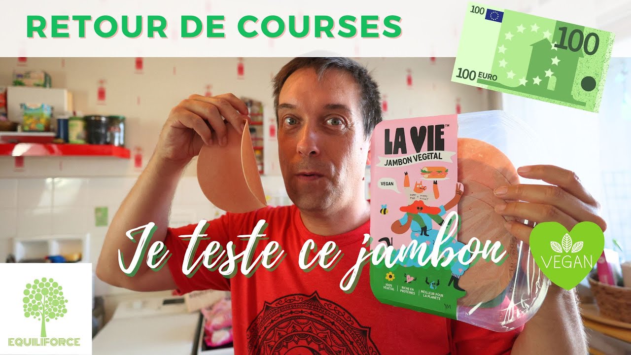 Que vaut le jambon végétal LA VIE ? | Retour de courses vegan chez ALTERNEITIV (100 €)