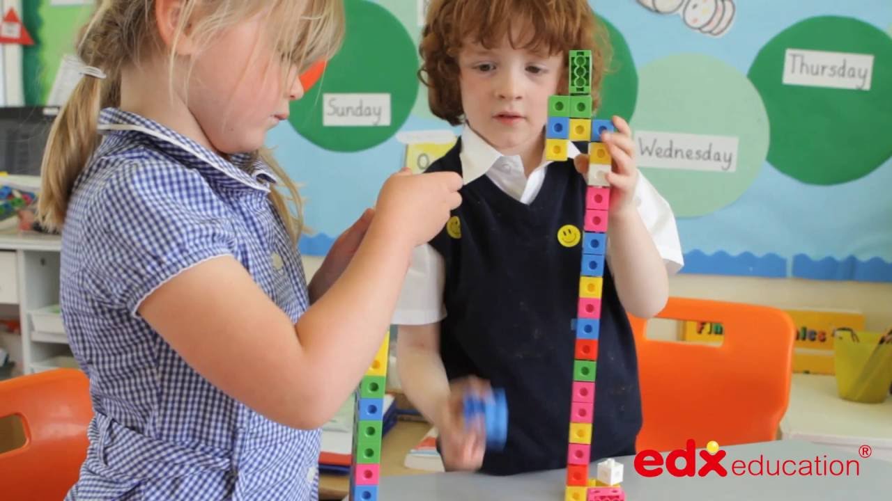 Brick Classroom Construction Set - Edx Education, Fine Motor Skills
