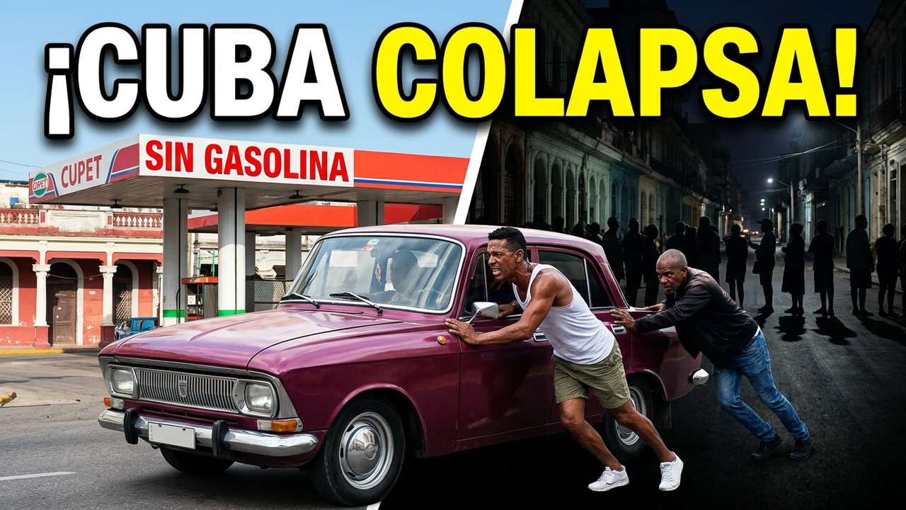 Cuba sin gasolina ni electricidad | La crisis que paraliza la isla