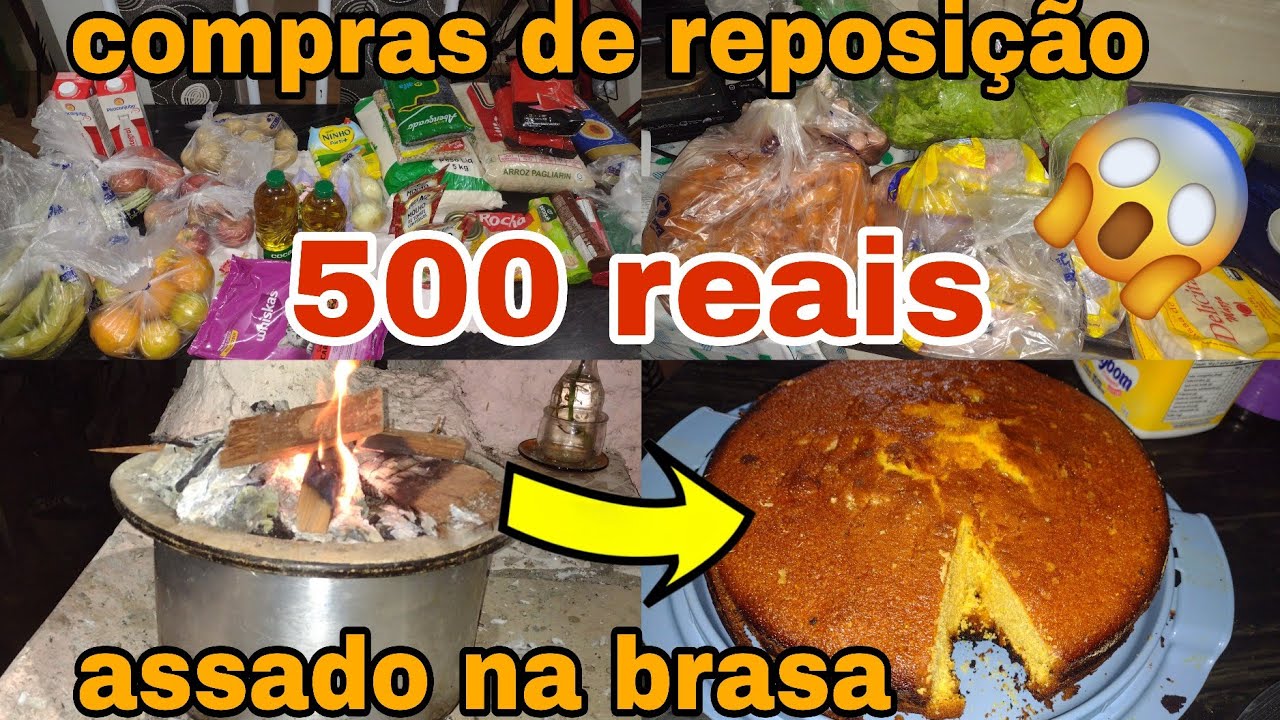Compras de reposição/organizei o quarto/broa de fubá no fogão a lenha, já comecei a decorar a área 