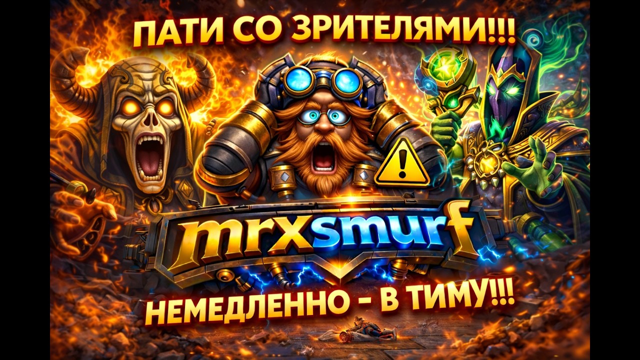 13000 ММР ТИНКЕР В ПАТИ СО ЗРИТЕЛЯМИ || MRXSMURF DOTA 2