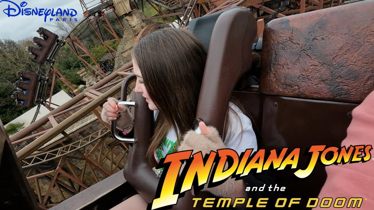 [4K] Indiana Jones and the Temple of Peril - Willow On the Ride - Disneyland Paris