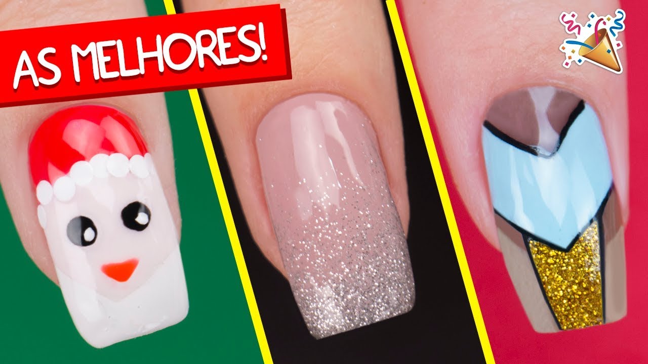 UNHAS DECORADAS PARA FESTAS DE FINAL DE ANO