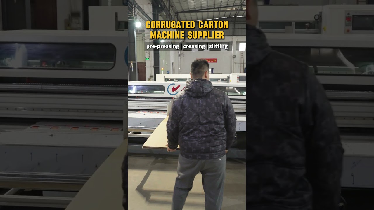 The cardboard box forming machine that packaging companies are using! #boxmakingmachine