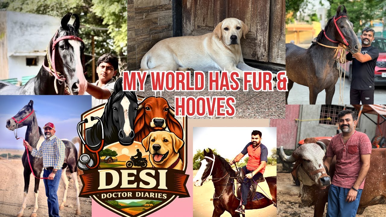 मेरे पशु परिवार से मिलिए 🐎🐄🐶