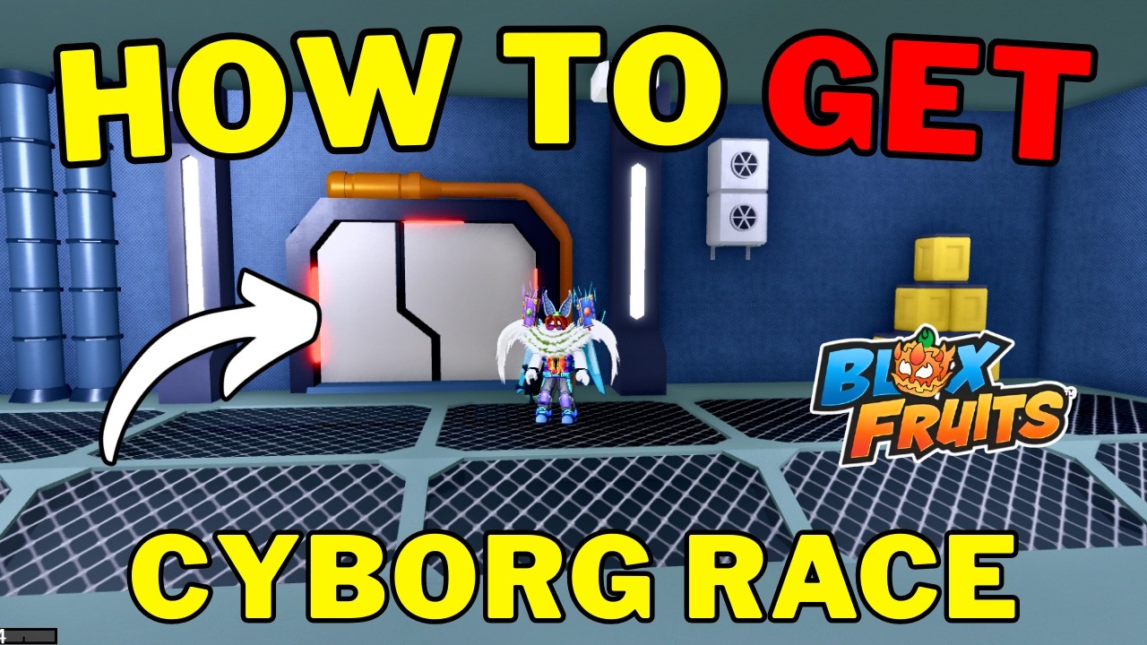 How To Do Cyborg Puzzle in Blox Fruits | Cyborg Race Full Guide | Roblox
