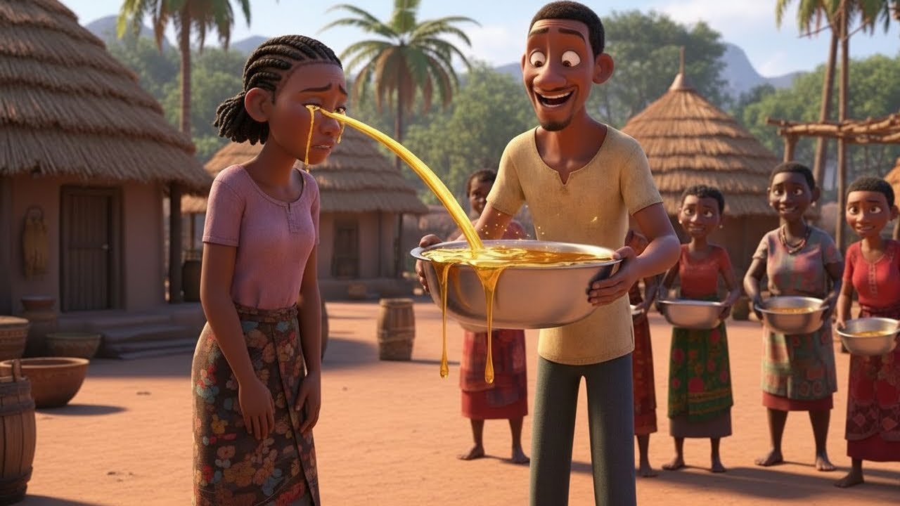 The Girl With The Golden Tears | Everybody Wants Her Tears  #AfricanFolktales #Storytelling