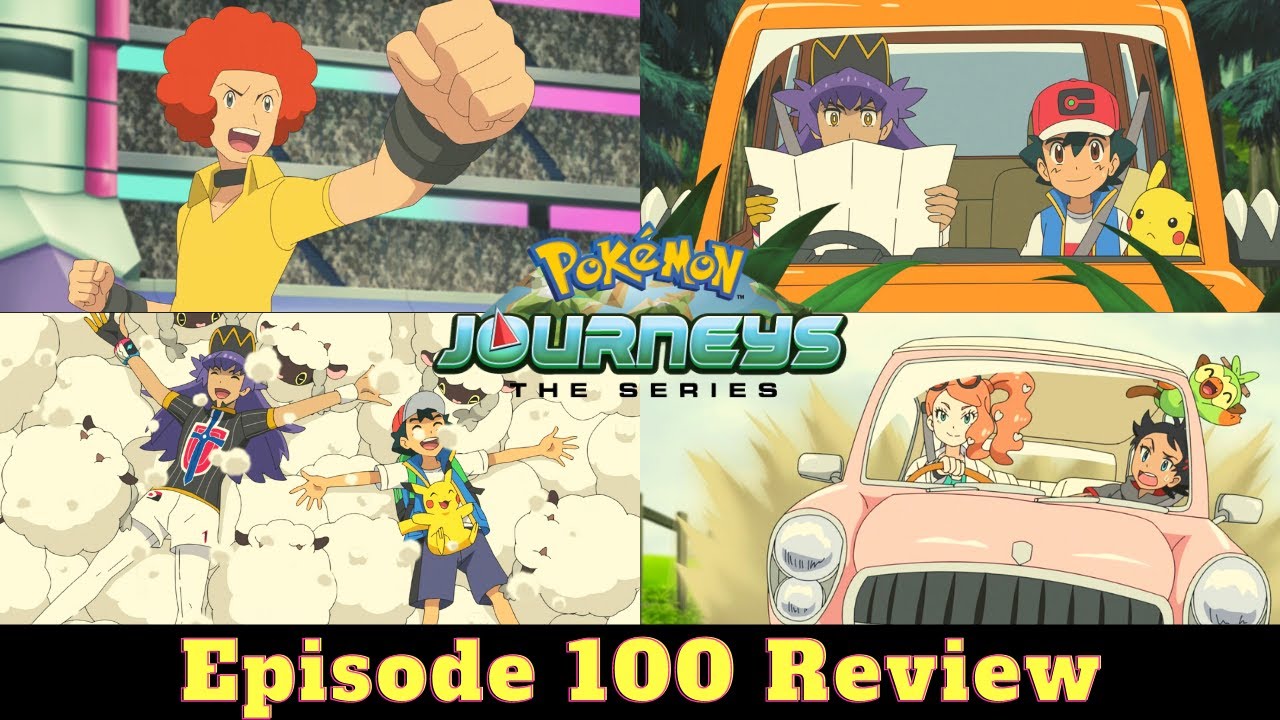 ASH TRAINS WITH LEON! LEON VS FLINT! SONIA RETURNS! Pokemon Journeys Episode 100 Review