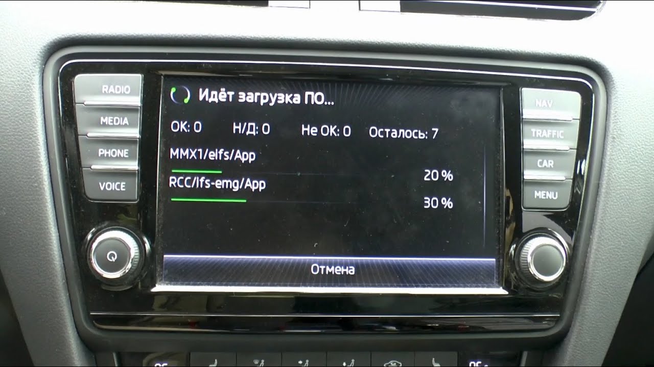 Обновляем прошивку Columbus на Octavia A7 и странный глюк