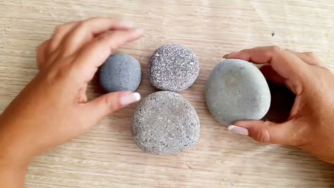 Como Pintar Piedras Fácil / Stone Painting