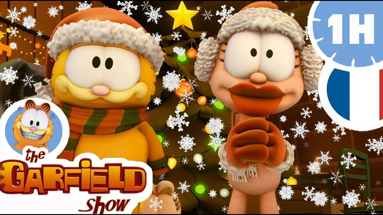 🎄Garfield fête Noël!⛄-Compilation HD