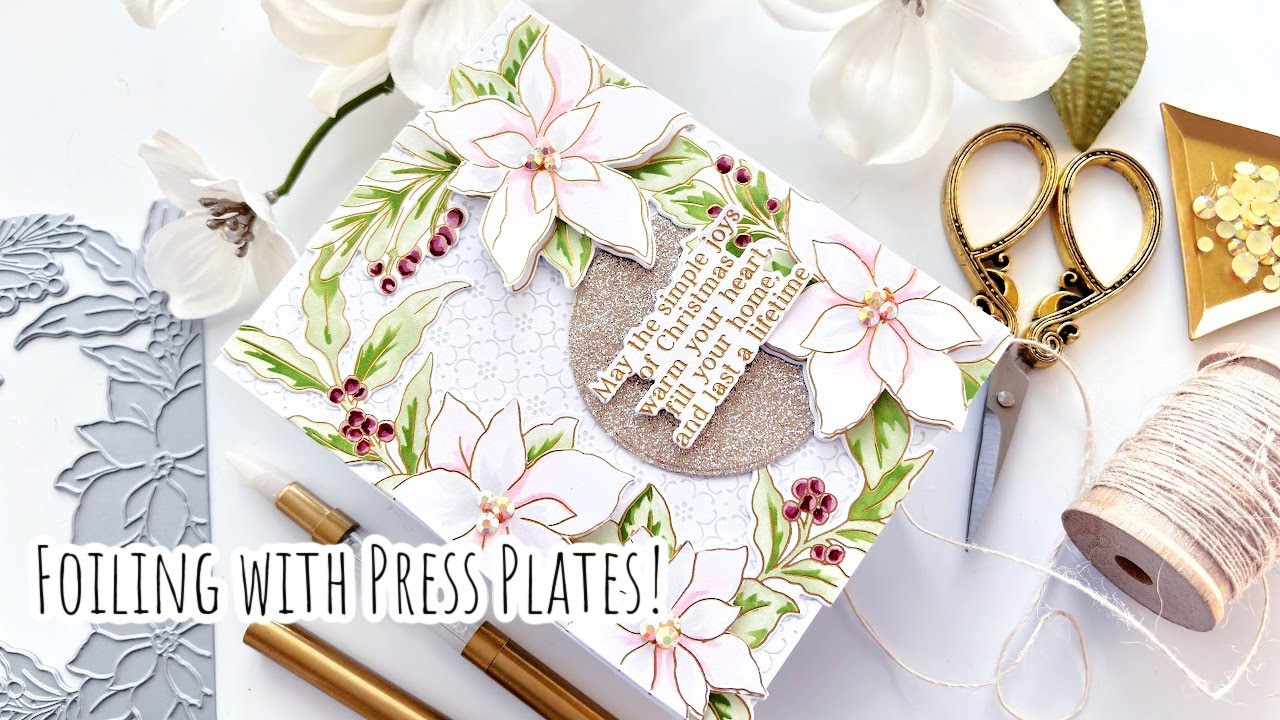MINIMAL COLORING with a touch of SPARKLE | Pinkfresh Studio July Holiday Release Blog Hop
