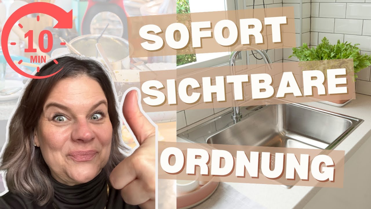 Sofort  sichtbare Ordnung - 7 Mini-Tipps - 10 Minuten