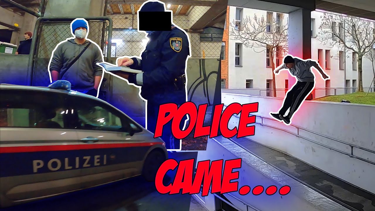 UNDERCOVER SPOTS & COPS !👮 *police encounter* | Parkour Vlog Ep.2  [VIENNA]