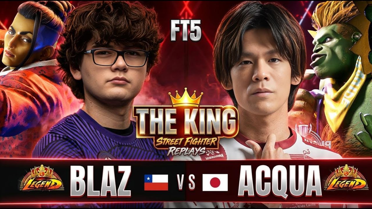 🔥 SF6 ▰ BLAZ (Jamie) vs ACQUA (Blanka) ▰ Street Fighter 6 | High-Level Set 🔥