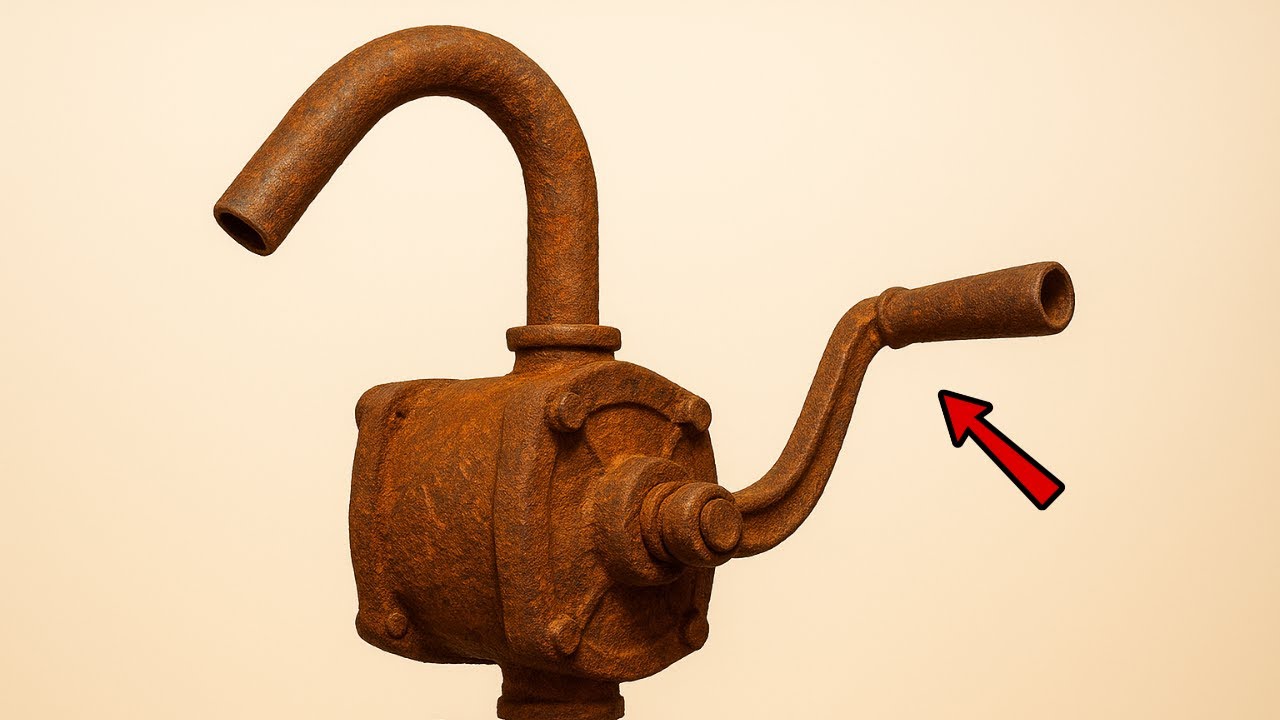 Restoring My Grandfather’s Antique Hand Crank Pump Back to Life