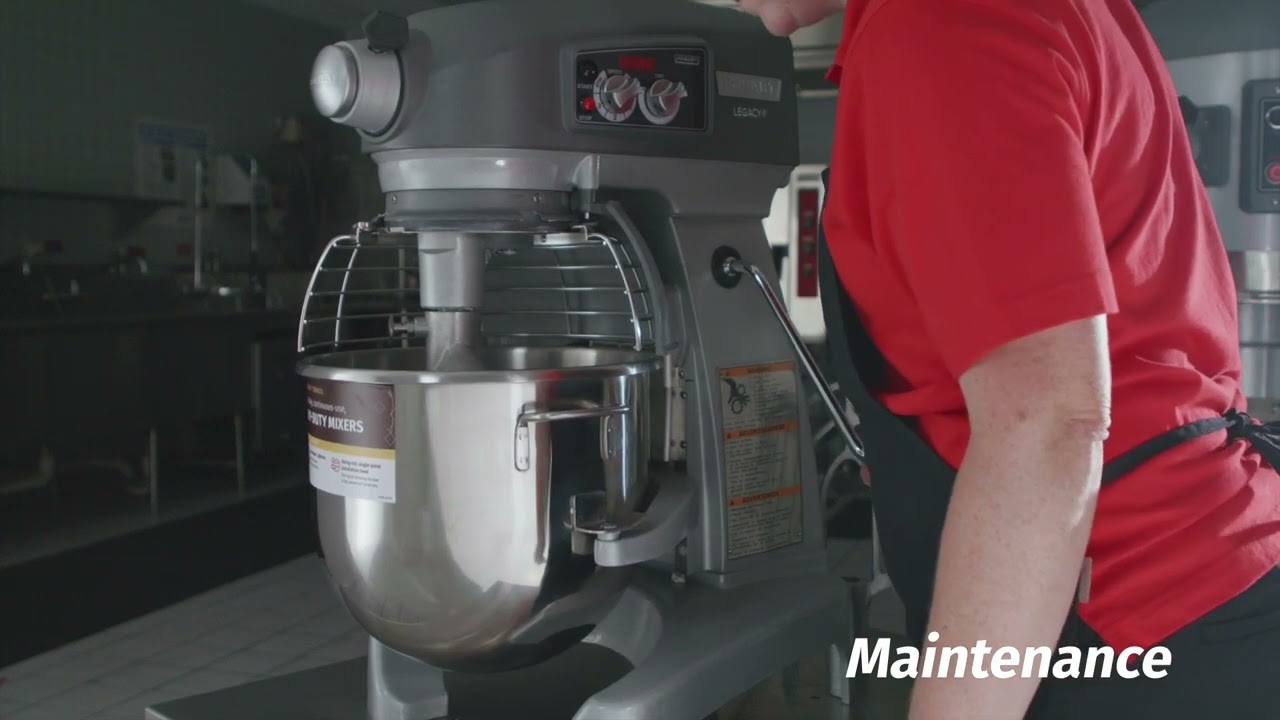 Hobart Legacy+® Mixer Troubleshooting and Maintenance
