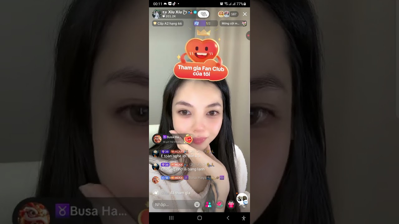 Xíu live tiktok tối ngày 29/12 p5