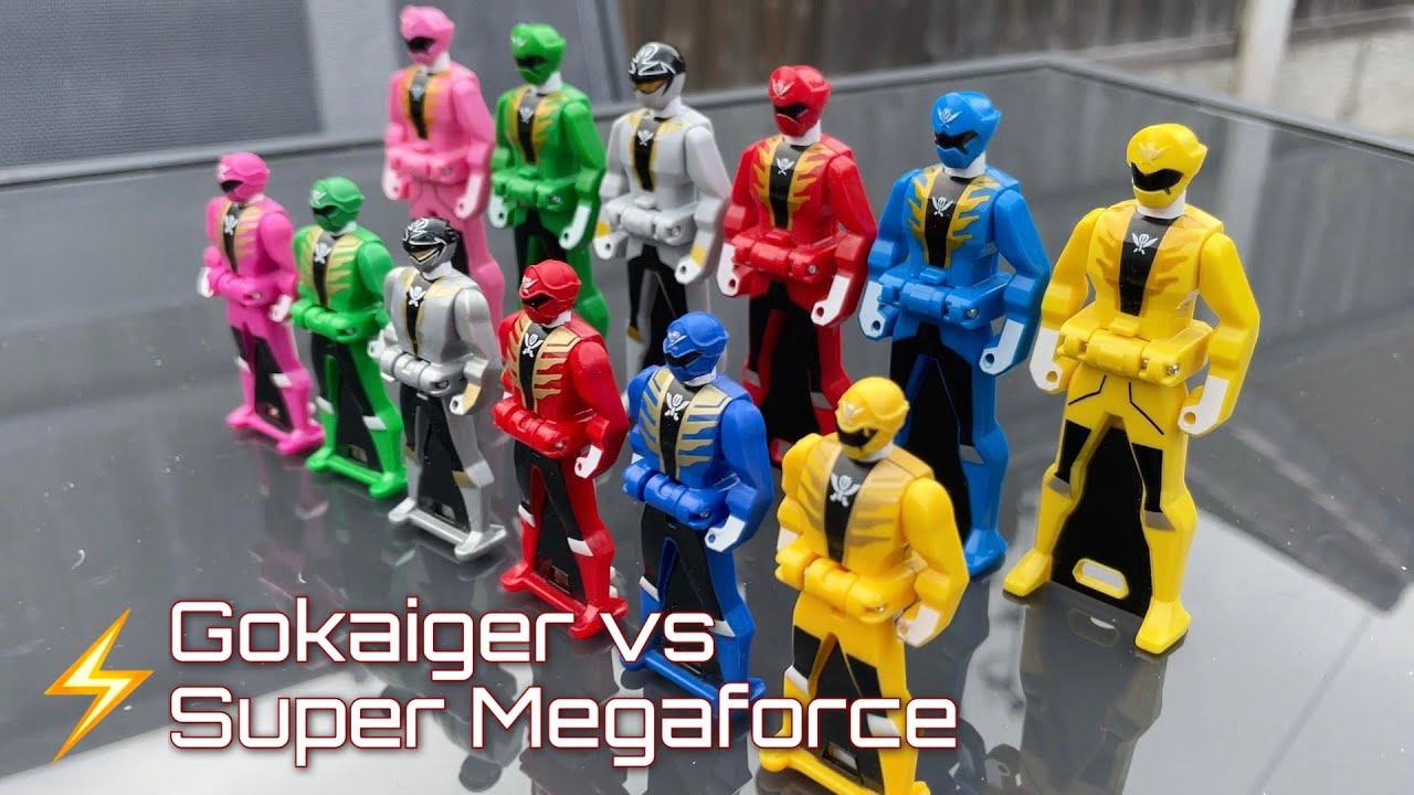 Why the Gokaiger toys are (mostly) better than Super Megaforce