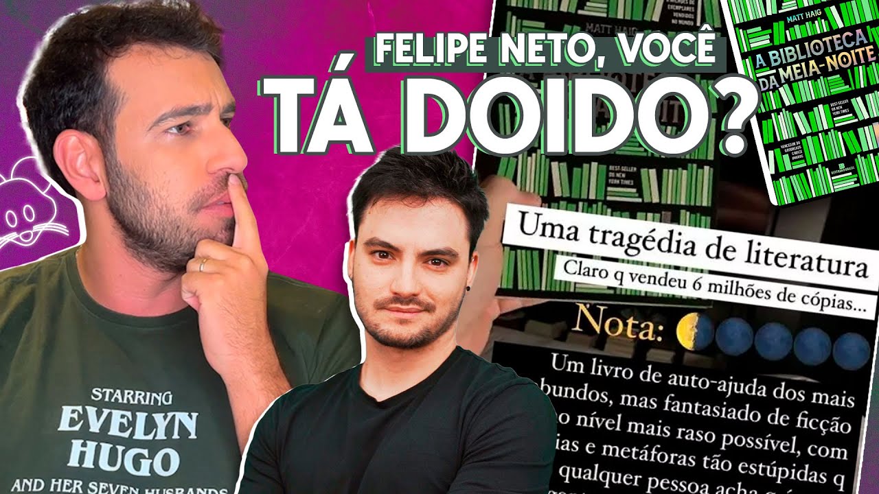 RESPONDENDO O FELIPE NETO POR MAIS DE 5 MINUTOS SOBRE A TRETA DE 