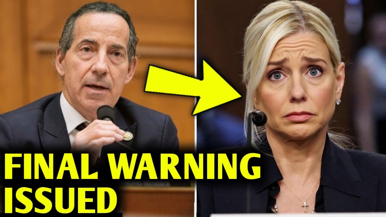 BREAKING: Pam Bondi CRUMBLES as Judge Delivers FINAL Warning Before Jail