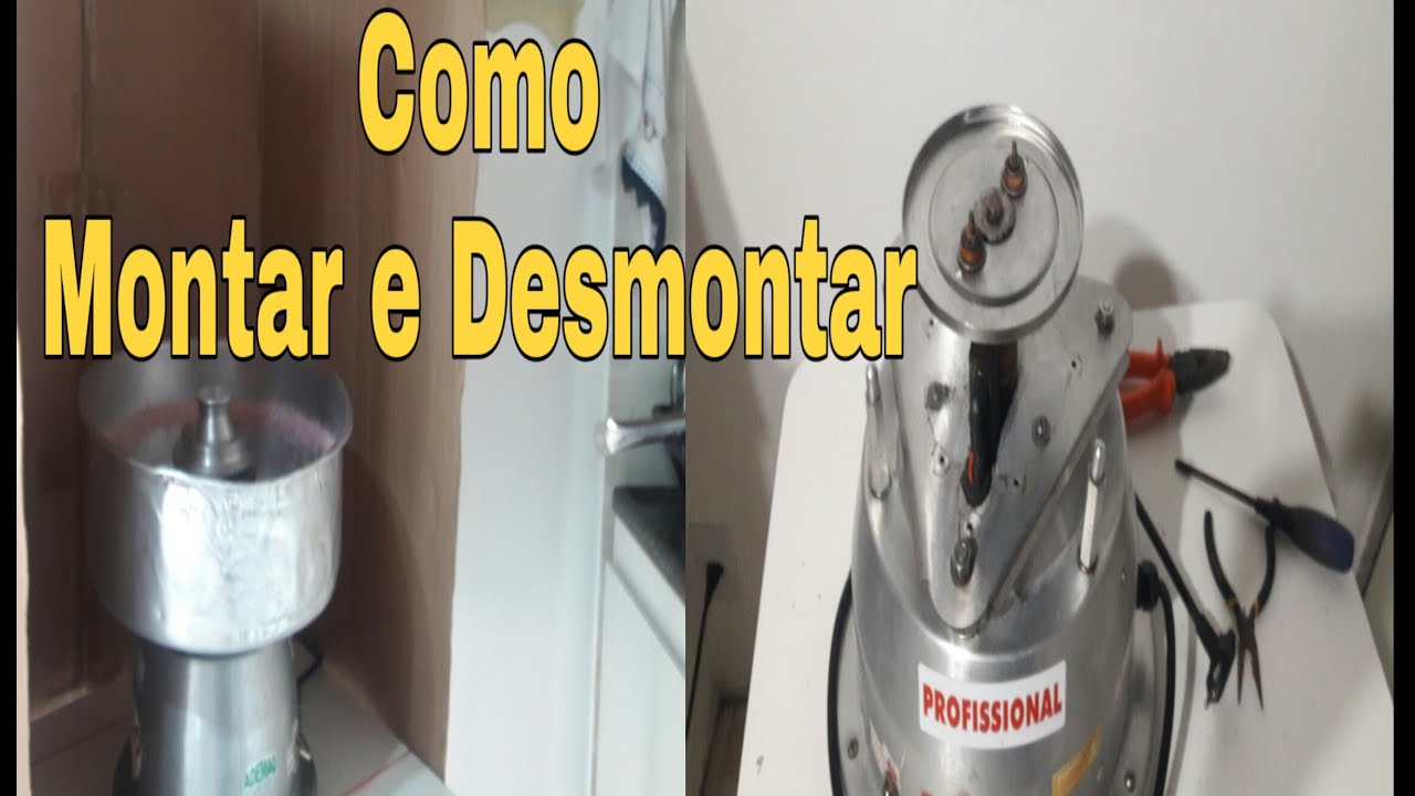 Como desmontar uma maquina de Algod&atilde;o doce ademaq passo a passo /como limpar maquina de algod&atilde;o doce