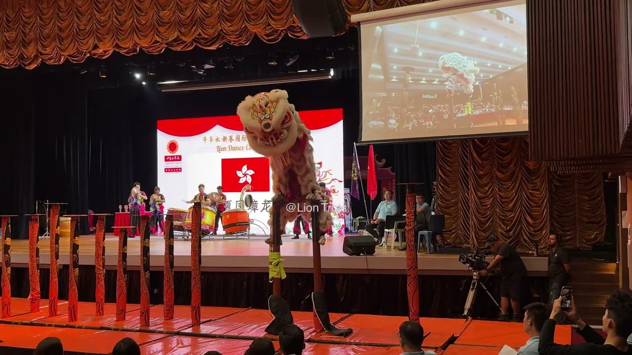 [4K]  Team Hong Kong-香港夏国瑄龙狮团 at SG Chinatown Lion Dance Competition on 7 Feb 2026