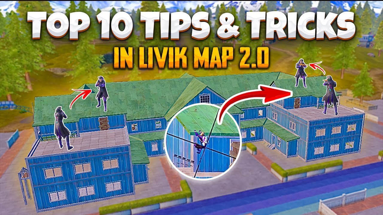 10 лучших советов и рекомендаций по карте Livik 2.0 ✅❌ | PUBG MOBILE / BGMI: от новичка 🐔 до проф...