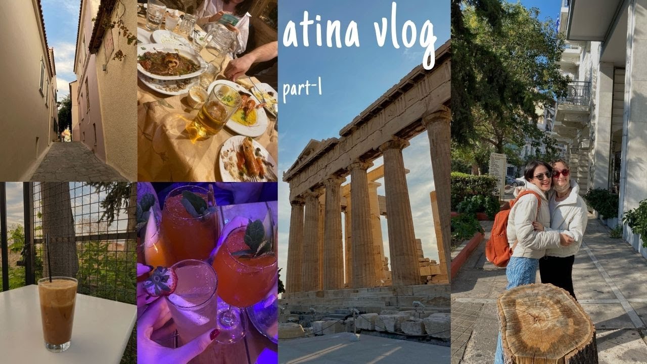 Uzun Zamandır Bu Kadar Mutlu Hissetmemiştim! ATİNA'DA BİR GÜNÜMÜZ! fiyatlar, euro kuru.. Atina Vlog